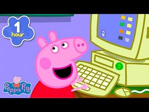 🌟 Deda, računari i zabava na snežnoj plaži! | Pepa Prase | crtani filmovi za decu