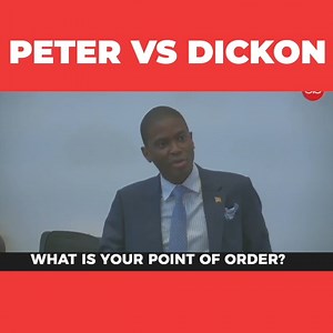 5.3K views · 43 reactions | This is why Hon. Dickon Mitchell interrupted Hon. Peter David in parliament... See full video - https://fb.watch/mG6IcNVK-g/?mibextid=cr9u03 #PointOfOrder | Ridealonglive | Facebook