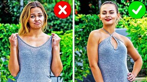 Clothing hacks that won't cost you a penny. 😌 | 5-Minute Crafts Teens