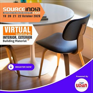 Sourceindia Expo 2020 (Gateway to Indian Industry) India's First & Biggest Virtual Exhibition For Smart World. 19-20-21-22 October 2020 Categories :- Interiors, Exteriors & Building Materials Contact us Phone no :- 91 9875953275 Visitor Registration :- http://sourceindiaexpo.com/visitor_registration.php Follow the Link to Join Our Business Whatsapp Group Link - https://forms.gle/VQvrxXt2bFmp8nVs9 | Int-Ext Expo