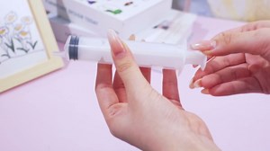 2 Set Dye Tester Syringe Tube (Dye Free) Pool Leak Dye Tester Pool Leak Detection Dye Kit Include 2 Silicone Needles