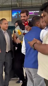 5.4K views · 56 reactions | Bollywood star John Abraham was spotted at Dibrugarh airport early this morning, where a crowd of excited fans gathered to greet him warmly. #Assam #Dibrugarh #JohnAbraham #Fans #Bollywood #BollywoodActor #Northeast #IndiaTodayNE | IndiaToday NE | Facebook