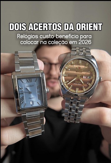 Relógios Orient: Custo-Benefício e Design Impecável