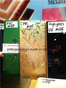 [Hot Item] Melamine MDF/ High Gloss UV MDF/ PVC MDF (1220*2440mm)