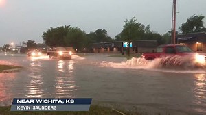 10K views · 278 reactions | Strong storms and soaking rain drenched the Plains. Scenes like this one in Wichita will be found across parts of the Mississippi River Valley today. www.WeatherNationTV.com - Video by: Kevin Saunders | WeatherNation | Facebook