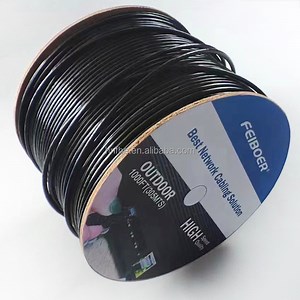 [Hot Item] Network Stable Fast Outdoor UTP/FTP/SFTP Cat 6A Cable Cat5e CAT6 305m Exterior Network Cable CAT6 Outdoor Copper