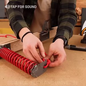 Cool DIY Crossbow with Springs | Science, Tech and Universe