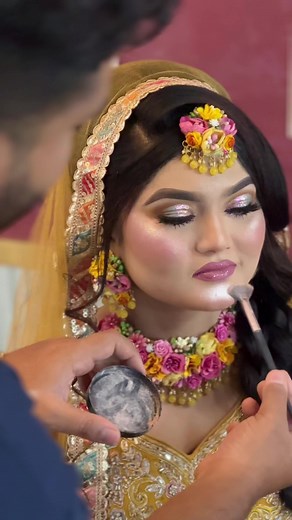 12K views · 131 reactions | Haldi Makeup | Glambook by Kontho | Facebook