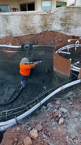 Shotcrete is underway on the Saddlebrook Ranch, pool and spa. | Omni Pool Builders & Design | Facebook