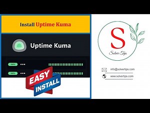 How to Install Uptime Kuma - Application & Service Monitoring Tool