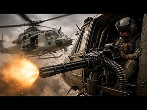 Watch U.S. Marines Test This Insane Gatling Gun on UH-1Y Venom