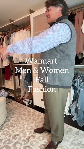 8.6K views · 62 reactions | Walmart Puffy vest & men’s Fall workwear. COMMENT the word VEST & I will message you both of our outfits with sizing. ⚠️Remember you must be following my page so the links will work) #walmartfinds #mensworkwear #walmart | Wanda Loves Sharing | Facebook