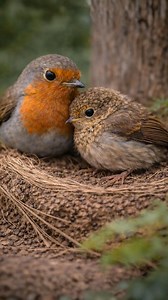 76K views · 5.3K reactions | Personality Emerging — A Robin Chick #RobinChick #BackyardBirds #BirdBehavior #WildlifeReels #NatureMoments #AmericanWildlife Image description: A robin chick displaying subtle individual behavior through posture, head movement, and alert positioning while resting in its nest. | First Breath | Facebook