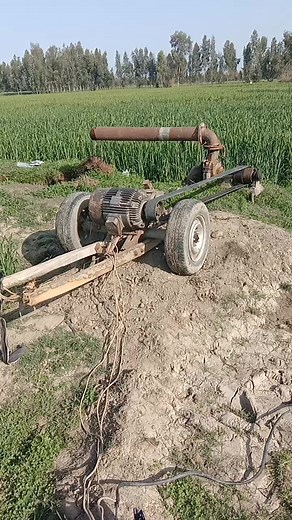 Solar moter starting on old tube well #tubewell #fbreelsfypシ゚viral #village | World Time