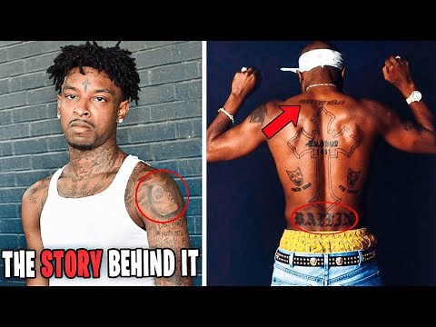 10 Rappers With The Most Iconic tattoos!