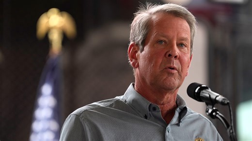 Gov. Brian Kemp swears in daughter, Lucy Kemp of Athens, as Georgia State Trooper