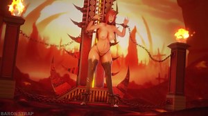 Succubus Tail Tickle Punishment - Baronstrap