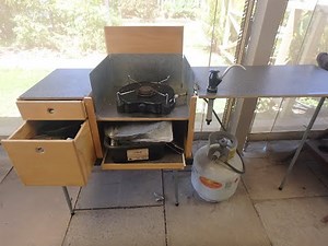 Drifta Single Burner folding camp kitchen