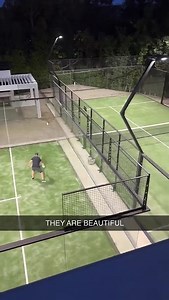 Such beautiful tennis courts! 🤩😍 #tenniscourt | David Dobrik