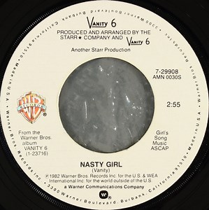 Vanity 6 - Nasty Girl / Drive Me Wild