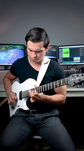 One year ago Tosin Abasi my biggest guitar inspiration and the reason why I started to play jazz notice me here on Instagram🥹 I’m very proud of being a part of his Abasi Concepts artist family! This Larada guitar is one of the best I own😮‍💨🎸 I can’t describe how honored I am🙏 I still can’t believe it actually😆 #guitar #guitarist #jazzguitar #rockguitar #guitarplayer #guitarsolo #neosoulguitar #abasiconcepts | Eric Assarsson