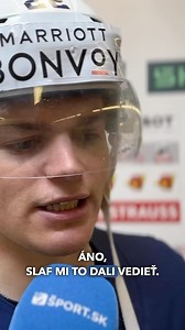 Juraj Slafkovský sa uistil, že jeho spoluhráč z Montrealu Cole Caufield bude vedieť, ako vie USA pomôcť Slovensku k postupu. 🏒 Caufield dal potom 2 góly a 2 asistencie. 😂 #colecaufield #jurajslafkovsky #montrealcanadiens #iihfworlds #sportsk #zijemesportom | Šport.sk