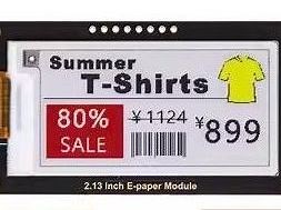 [Hot Item] 0.97 Inch E-Paper Display E-Ink Screen Digital Paper Bistable Display