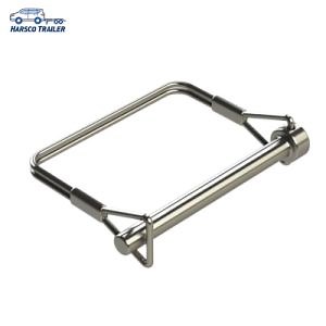 [Hot Item] Chinese Trailer Tongue Hitch Coupler Safety Lock Pin Snapper Pin-8X40X60mm