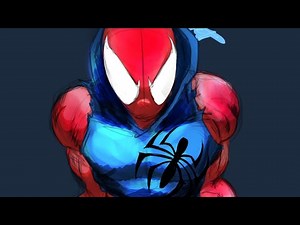 How to draw scarlet spider man #peterparker