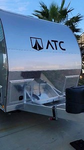 We are loving our new ATC toy hauler! You can watch the complete tour on the TechnoRV YouTube channel. #atctrailers #rvtour #toyhauler #rvlife | TechnoRV