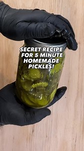 152K views · 1K reactions | Secret recipe! Homemade pickles take 2 weeks. No time? Be a problem solver! 藍 They’ll never know! #pickles #homemadepickles #walmartpickles #balljars #masonjars #shortcut #lifehack #lifehacking #lifehacks101 #lifehacker #genius #kitchenhack #cookinghack #snackhack #secretrecipe | Easy Recipes & Lifestyle Tips | Facebook