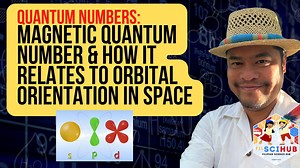 Quantum Numbers: Magnetic Quantum Number and How it Relates to Orbital Orientation in Space Featuring Filipino Scientist, Dr. Chester Lara Dabalos #filscihub #filipinosciencehub #abstractthinking #STEMed #quantumnumbers | Filipino Science Hub