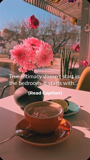 3 comments | Intimacy doesn’t start in the bedroom. It starts in the...