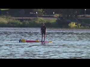 Maine Woman Becomes First Person to Logroll Across Mississippi River