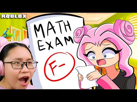 Roblox | I Failed My Math Test!!! - Oh No! Mom is gonna be so MAD!!! :(
