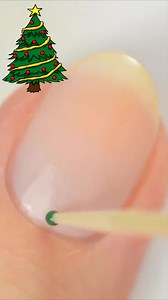 Christmas Tree Nail Art 🎄 #nailart | cutepolish