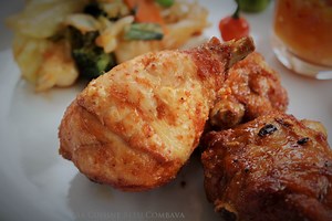 Poulet Croustillant-Chine-Réunion -           Ma Cuisine Bleu Combava