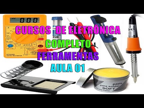 CURSO 01 DE ELETRÔNICA COMPLETO APRESENTAÇÃO