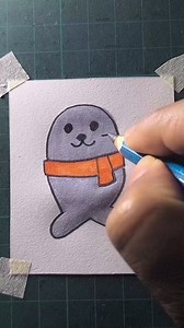 44K views · 67 reactions | Easy seal drawing | All About Art | Facebook