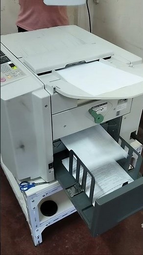 Riso Machine | Digital Duplicator 😱