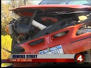 Officials: Woman loses control, crashes