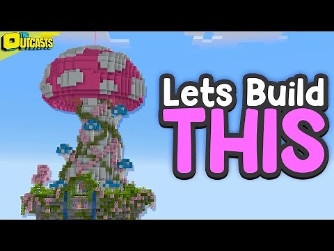 Building a GIANT Mushroom Base! | Outcasts SMP