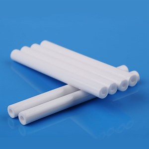 [Hot Item] Glazed High Purity Al2O3 Ceramic Insulation Tube Pipe