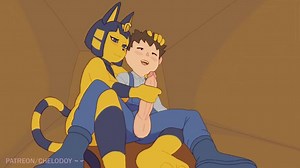 Animal Crossing - Hot Ankha - Part 1