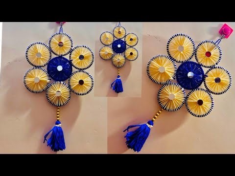 Wall Hanging Craft Ideas With Old Bangles !! Diy Wall Hanging craft Ideas !! Easy To Do At Home