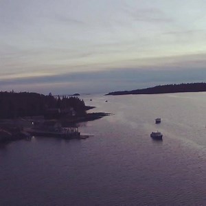 #travel addison #maine #drone #flyby #over the #harbor #sunset | The Downeast Cowboy | Facebook
