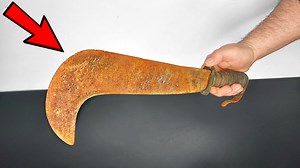 21K views · 10K reactions | in this video i show you how i restored this rusty machete | Tysy TUBE | Facebook
