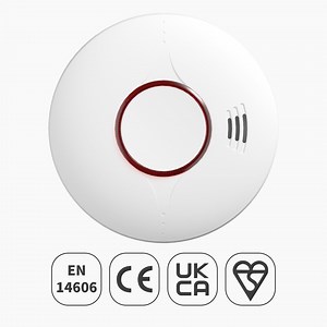 [Hot Item] Built-in Battery Wireless Smoke Detectors Use RF Module