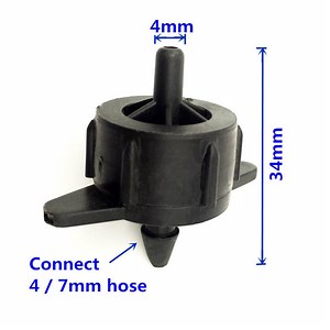 [Hot Item] Drip Irrigation System Plastic Pressure Compensating Dripper