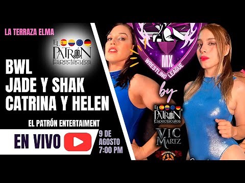 Bikini Wrestling League - Jade y Shak vs Catrina y Helen